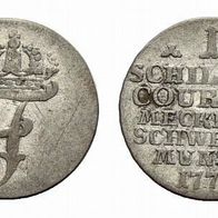 Mecklenburg-Schwerin 1 Schilling 1771 Friedrich (1756-1785)