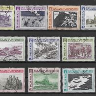 024) Polen 1968 Volksarmee Mi. Nr. 1872/81 kpl. Satz gestempelt