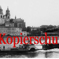 Foto Binnenschiff, Elbe Magdeburg, Schleppdampfer Alexander, Dampfer, Schlepper