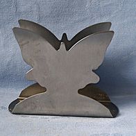 Halter Serviettenhalter Briefständer Papierhalter Schmetterling ca. 10 x 3 x 7,5 cm