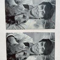 ROY BLACK - 2 Autogrammkarten 70er Jahre