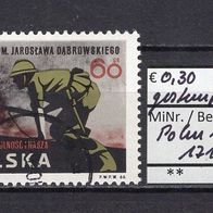 Polen 1966 30. Jahrestag des Einsatzes der Internationalen Brigaden MiNr. 1717 gest 1