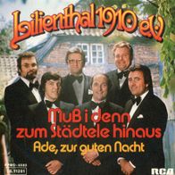 7 Vinyl Lilienthal 1910 EV / Muß i denn zum Städtele hinaus
