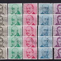 Schweiz MiNr. 955-959 Porträts II gest. eine zur Auswahl M€ 2,20 #E358f9d
