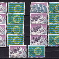 Schweiz MiNr. 953-954 Jahresereign. kpl. gest. eine zur Auswahl M€ 1,00 #E359e361c