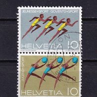 Schweiz MiNr. 941/940 ZDR gest. M€ 1,20 #E175f