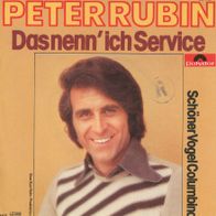 7 Vinyl Peter Rubin / Das nenn ich Service