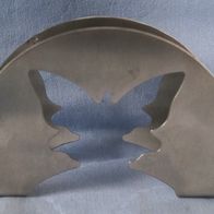 Halter Serviettenhalter Briefständer Papier Schmetterling ca. 10 x 3,5 x 3,5 - 2,25