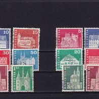 Schweiz MiNr. 878-886 Freimarken kpl. gest. eine zur Auswahl M€ 2,00 #E392ef