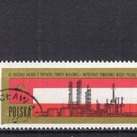 Polen 1965 20. Jahrestag des Freundschaftsvertrages MiNr. 1580 - 1581 gestempelt