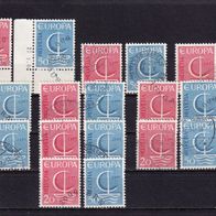 Schweiz MiNr. 843-844 Europa kpl. gest. eine zur Auswahl M€ 0,90 #E407ad