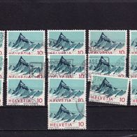 Schweiz MiNr. 842 Alpen gest. eine zur Auswahl M€ 0,30 #E407e8b