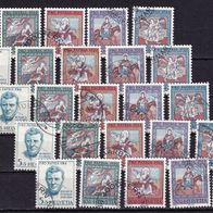 Schweiz MiNr. 836-840 Pro Patria kpl. gest. eine zur Auswahl M€ 1,70 #E408e411d