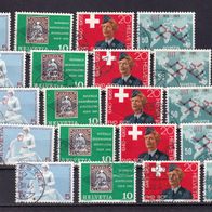 Schweiz MiNr. 808-811 Jahresereign. kpl. gest. eine zur Auswahl M€ 1,20 #E419e421f