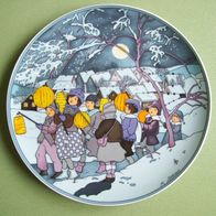 Heinrich Sammelteller Villeroy & Boch St. Martinszug Porzellan Wandteller Ø25,5cm