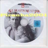 All Beauty Must Die - UNCUT - Ryan Gosling - Klassiker - Kult - OVP
