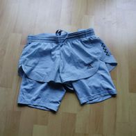 adidas Hose kurz zweiteilig türkis S