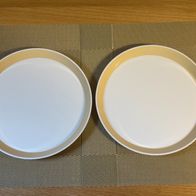 Ritzenhoff "Livø" - 2 Dessertteller - weiß-sand ø 20,2 cm