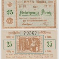 Ruhla-Notgeld 25 Pfennig vom 15.9.1918, Landgraf werde hart