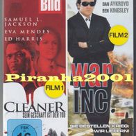 Cleaner - Sein Geschäft ist der Tod - FULL UNCUT - + War Inc. - Sie bestellen Krieg