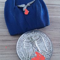 orig. DA Dienstauszeichnung 4 Kl. Luftwaffe Spange Wehrmacht Orden