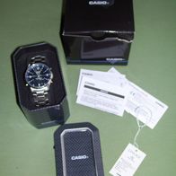 Casio Radio Controlled Silber Herren Armbanduhr LCW-M100DSE Solaruhr Edelstahl 5161