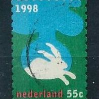 Niederlande Mi. Nr. 1698 Dezembermarken 1998 o <