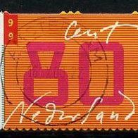 Niederlande Mi. Nr. 1732 Freimarke: Stilisierter Bildschirm mit Zahl "80" o <