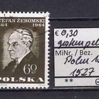 Polen 1964 100. Geburtstag von Stefan Zeromski MiNr. 1527 gestempelt -1