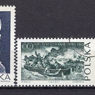 Polen 1964 Kampf und Märtyrertum des polnischen Volkes MiNr. 1533 - 1537 gestempelt