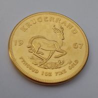 1 OZ Krügerrand 1967 Medaille
