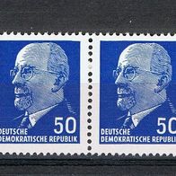 DDR MiNr. 937 bXxI waagerechtes Doppelstück Paar postfrisch
