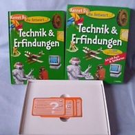 Spiel Kennst Du Antwort? Technik & Erfindungen Set Buch + Spielkarten 300 Fragen