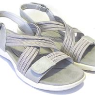 Wonderwalk Aktiv-Klettsandalen - Modell: Lara - Gr. 40 - grau - Neu