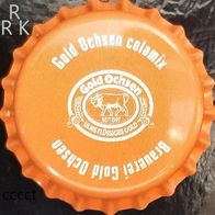 Gold Ochsen Colamix Cola Orange mix Alkoholfrei Kronkorken 2025 in benutzt aus Ulm