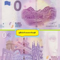 0 Euro Schein Strbske Pleso EEAW 2018-1 offiziell ausverkauft Nr 8705
