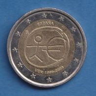 Spanien 2 Euro 2009 - 10 Jahre Euro - WWU - EMU 2009