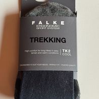 FALKE Trekking TK2 Cool - Socken Gr. 39-41 marine NEU & OVP !