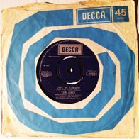 Tom Jones - Love Me Tonight / Hide And Seek (1969) 45 single 7" UK