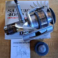 Neu! Daiwa Spinnrolle Samurai 3i 4050 Angelrolle Rolle Spule Hecht Waller Zander