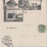 Thallwitz-Leipzig-AK-1904 Gasthaus Reußischer Hof, Theodor Döche, Erh.1