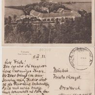 Trebanitz-Ostrau-AK-1931 Gesamtansicht Erh.1