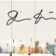 Jim Dine - orig. sign. Kunst-AK (7962)