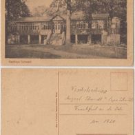 Tzschetzschnow-Güldendorf-AK um 1925 Gasthof Eichwald, Erh.2