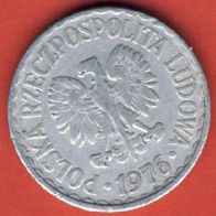 Polen 1 Zloty 1976