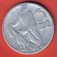 Polen 5 Zloty 1958 seltener Jahrgang