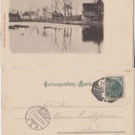 Warnsdorf-Sudeten 1904 Gruss aus Warnsdorf, Erh.1