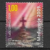 017) Bosnien-Herzegowina (Kroatische Post) 2009 Marienerscheinung Mi. Nr. 266 gest