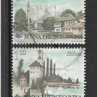 020) Bosnien-Herzegowina 2000 Städte Mi. Nr. 203/205 gestempelt