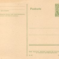 Ganzsache Amerikanische Zone 1945 Briefmarken 5 Pfennig